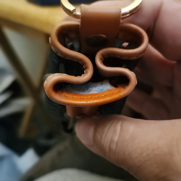 lot of 2 Doony & Bourke VTG key fob draw string bag - Picture 2 of 9